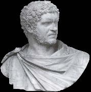 unknow artist Portretbuste of Caracalla oil